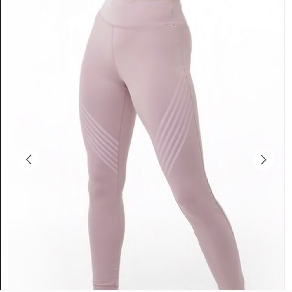 pink active leggings